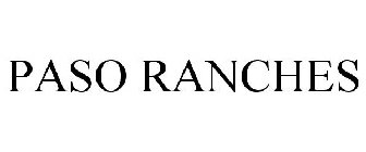 PASO RANCHES