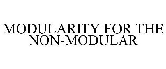 MODULARITY FOR THE NON-MODULAR