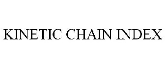 KINETIC CHAIN INDEX