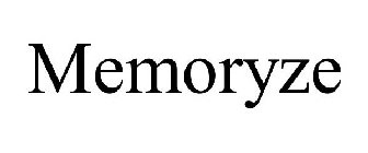 MEMORYZE