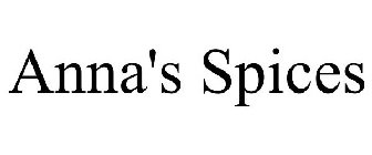 ANNA'S SPICES