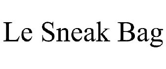 LE SNEAK BAG