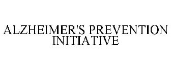 ALZHEIMER'S PREVENTION INITIATIVE