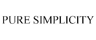 PURE SIMPLICITY