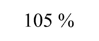 105 %