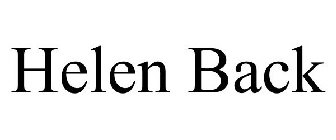 HELEN BACK