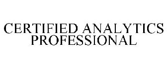 CERTIFIED ANALYTICS PROFESSIONAL