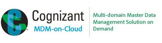 CC COGNIZANT MDM-ON-CLOUD MULTI-DOMAIN MASTER DATA MANAGEMENT SOLUTION ON DEMAND