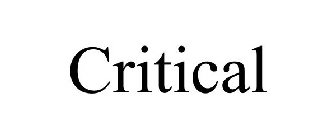 CRITICAL