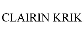 CLAIRIN KRIK