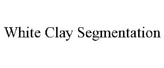 WHITE CLAY SEGMENTATION