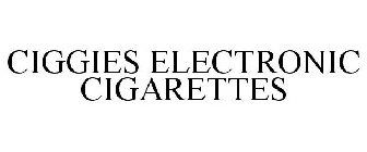 CIGGIES ELECTRONIC CIGARETTES