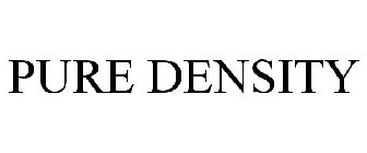 PURE DENSITY