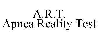 A.R.T. APNEA REALITY TEST