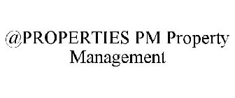 @PROPERTIES PM PROPERTY MANAGEMENT