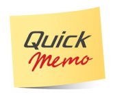 QUICK MEMO