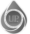 UP ULTRA PREMIUM EXTRA VIRGIN OLIVE OILCERTIFIED LAB TESTED SENSORY EVALUATED HIGHEST STANDARD
