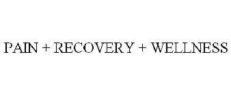 PAIN + RECOVERY + WELLNESS