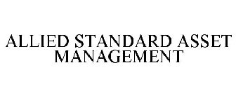 ALLIED STANDARD ASSET MANAGEMENT