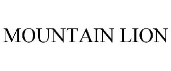 MOUNTAIN LION