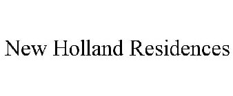 NEW HOLLAND RESIDENCES