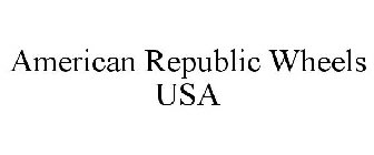 AMERICAN REPUBLIC WHEELS