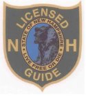 NH LICENSED GUIDE STATE OF NEW HAMPSHIRE LIVE FREE OR DIE