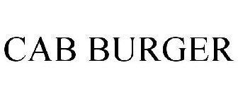 CAB BURGER