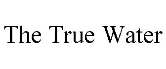 THE TRUE WATER