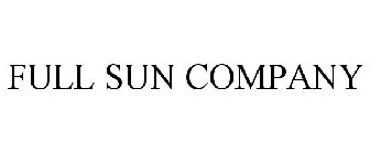 FULL SUN COMPANY