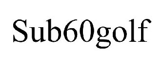 SUB60GOLF