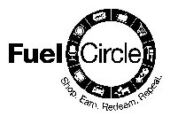 FUEL CIRCLE SHOP. EARN. REDEEM. REPEAT. TICKET