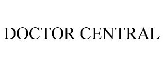 DOCTOR CENTRAL