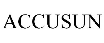 ACCUSUN