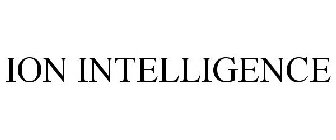 ION INTELLIGENCE