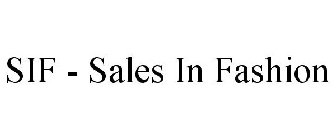 SIF - SALES IN FASHION