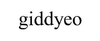 GIDDYEO