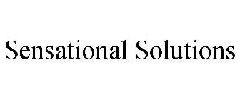 SENSATIONAL SOLUTIONS