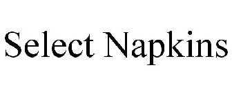 SELECT NAPKINS