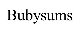 BUBYSUMS