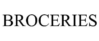 BROCERIES