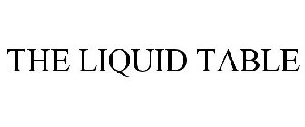 THE LIQUID TABLE