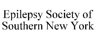 EPILEPSY SOCIETY OF SOUTHERN NEW YORK