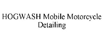 HOGWASH MOBILE MOTORCYCLE DETAILING