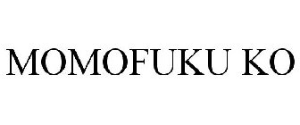 MOMOFUKU KO