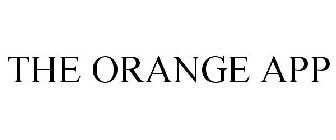 THE ORANGE APP