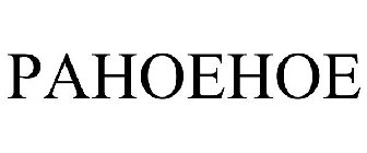 PAHOEHOE