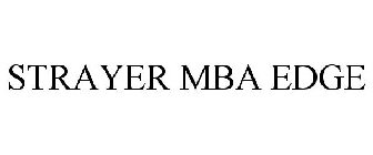 STRAYER MBA EDGE