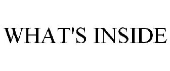WHAT'S INSIDE