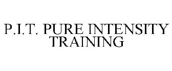 P.I.T. PURE INTENSITY TRAINING